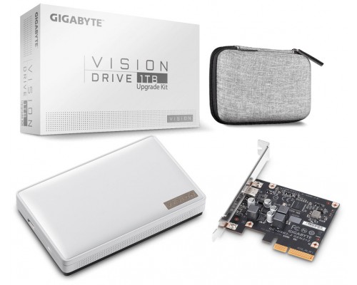 Gigabyte Vision Drive 1TB Upgrade Kit 1000 GB Negro, Blanco